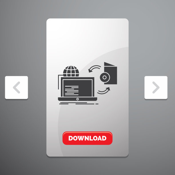在线游戏发行光盘中发行字形图标图片下载