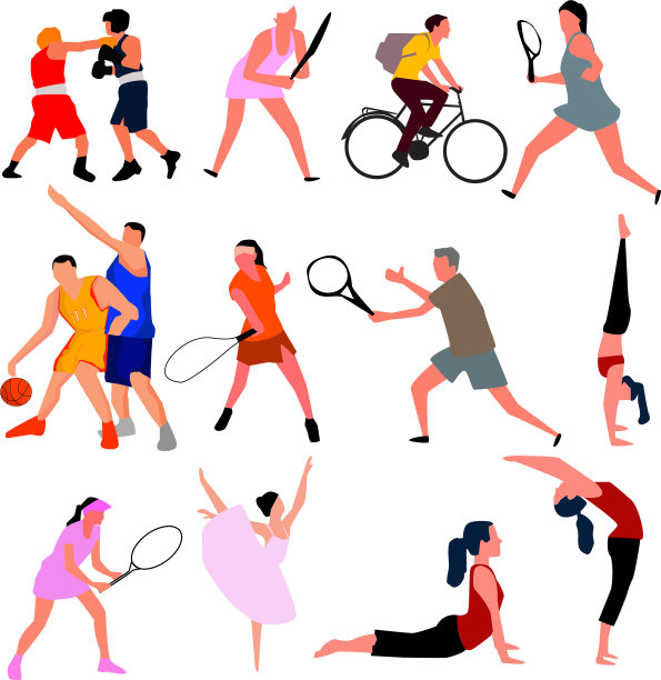 把运动员隔离在白人身上图片下载