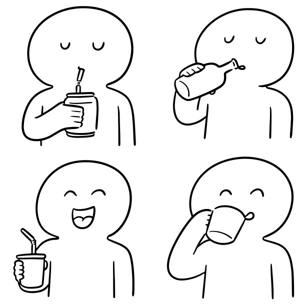 男人喝酒的套装图片下载