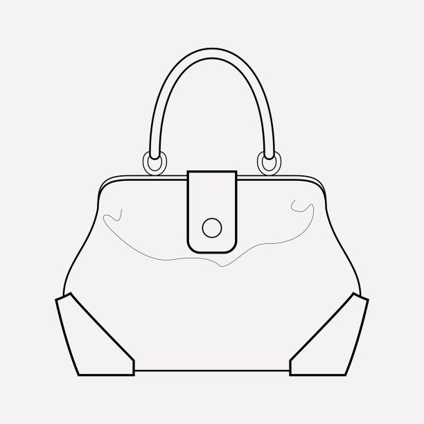 框架袋图标线元素图片下载