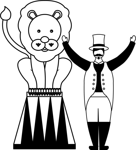 马戏团的游乐园图片下载