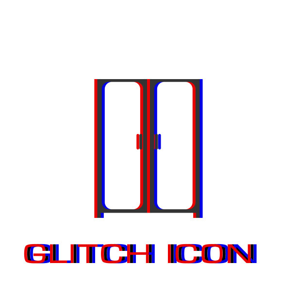 橱柜衣柜图标平坦图片下载