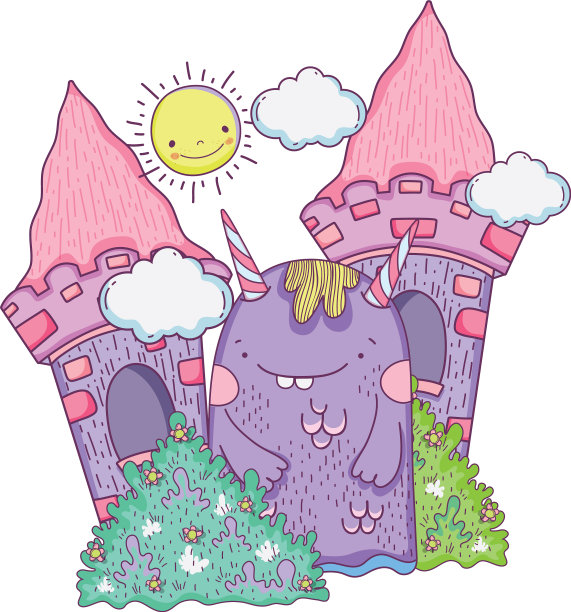 城堡里的童话怪物图片下载