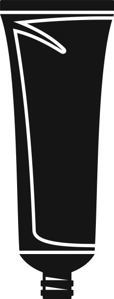 薄荷牙膏图标简单的风格图片下载