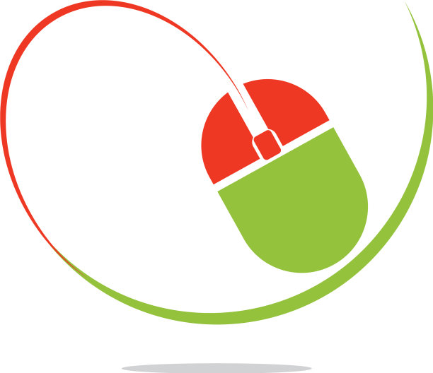 电脑鼠标标志设计图片下载