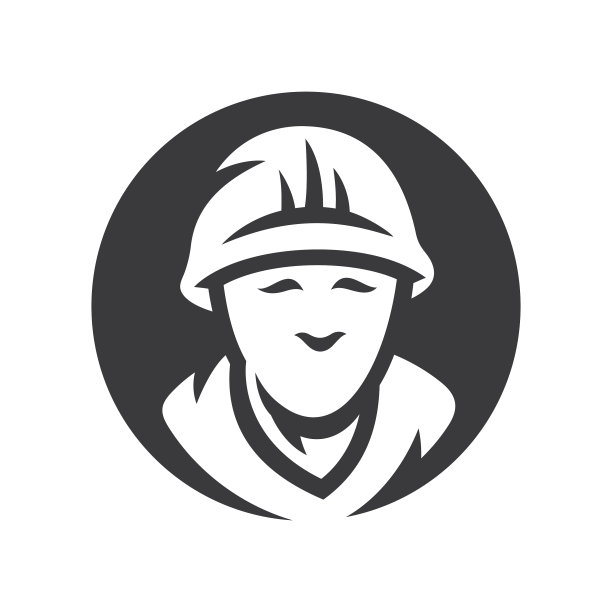 建筑工人的简单轮廓图片下载