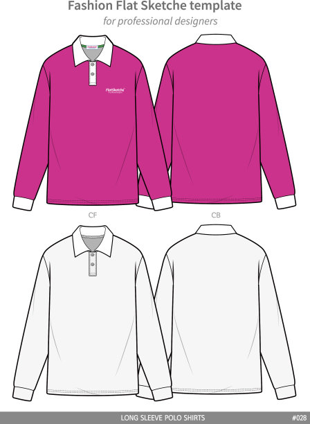 长袖polo衫时尚平技术图片下载