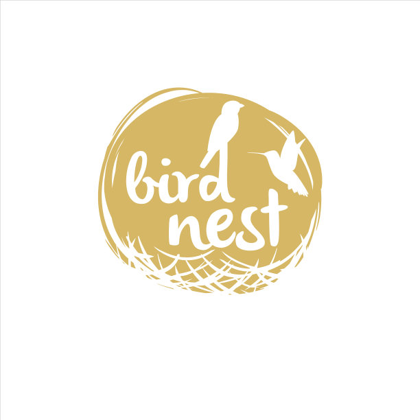 鸟巢标志设计图片下载