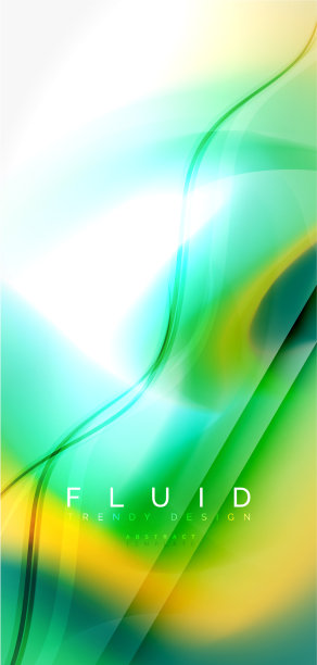 流体流动波抽象背景图片下载