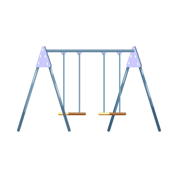 秋千和操场图标图片下载