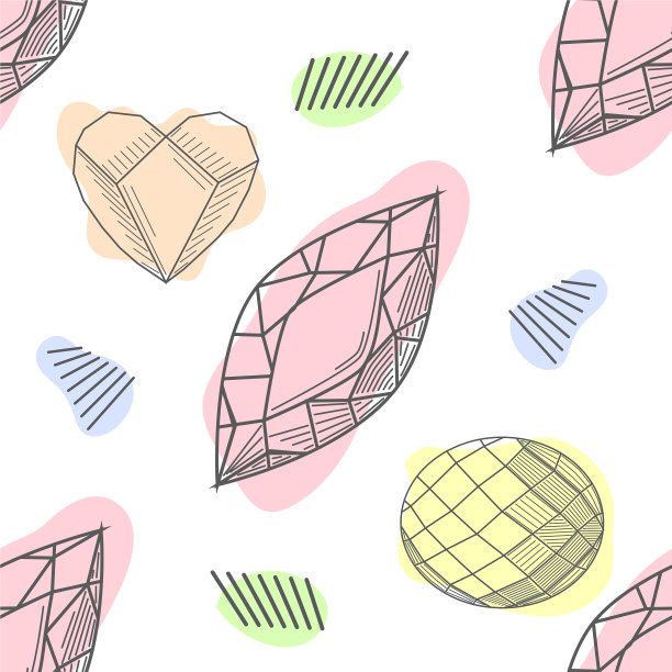 无缝图案手绘次珍贵图片下载