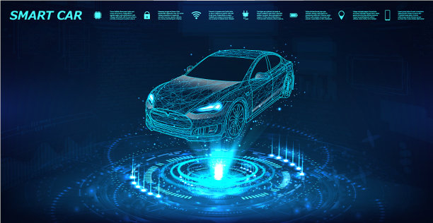 智能车等距横幅图片下载