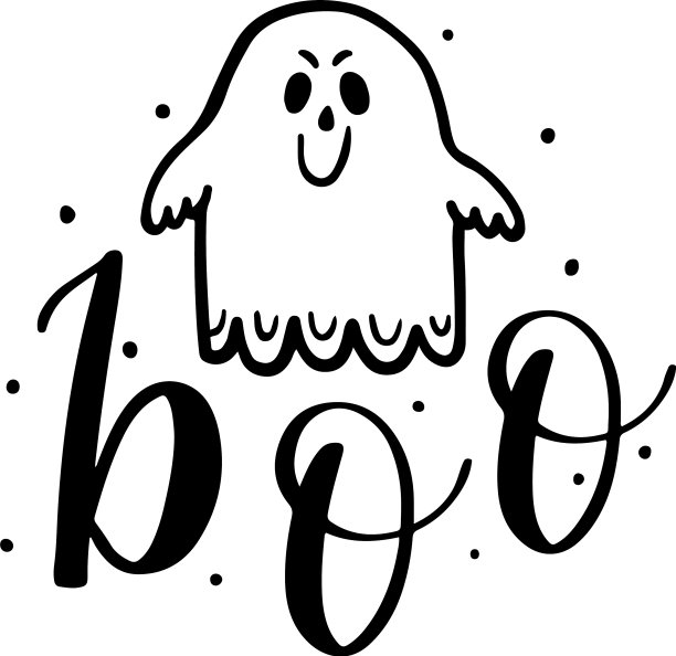 万圣节设计印刷的集合图片下载