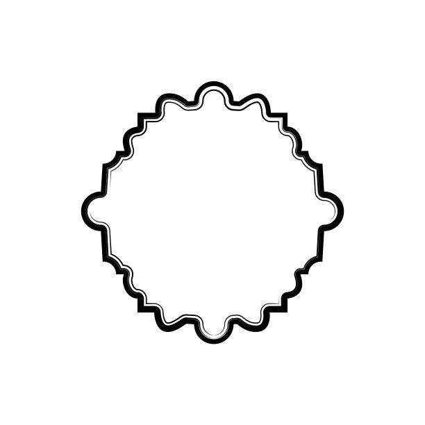 复古框架孤立元素图片下载