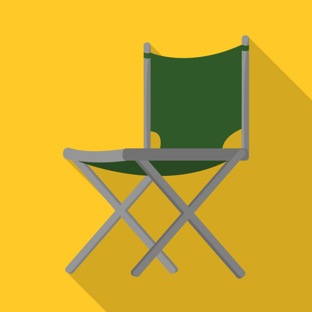 设计椅子和折叠标志套图片下载