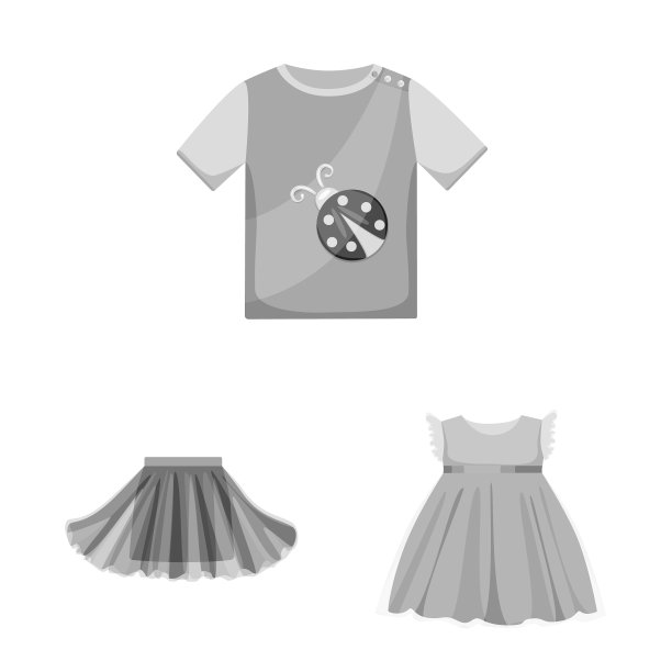 布料和服装图标集图片下载