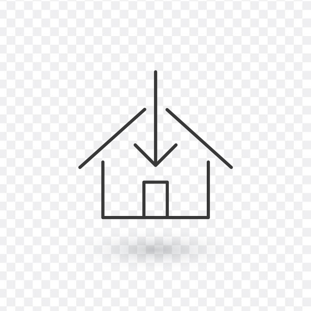 用于网页和移动应用的房屋图像图片下载