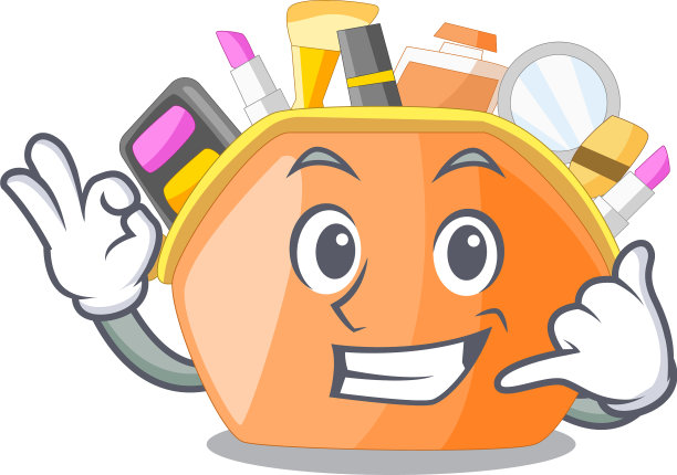 叫我化妆包上面的卡通桌子图片下载