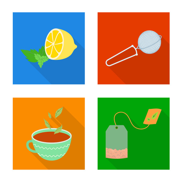 设计产品和有机符号集图片下载