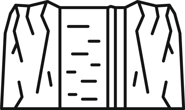 级联图标轮廓样式图片下载