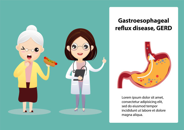 胃食管反流病gerd图片下载