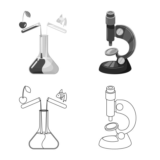 孤立对象测试和合成符号集图片下载