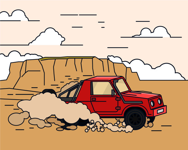 非道路景观海报图片下载