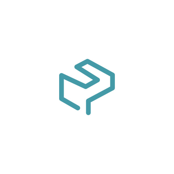 CP或PC字母模板标志设计图片下载