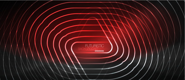 黑色抽象背景与霓虹灯颜色图片下载