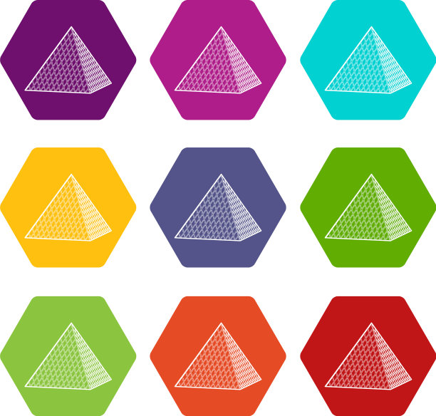 卢浮宫金字塔图标9图片下载