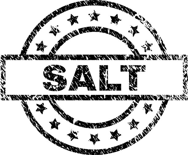 刻有纹理的盐印章印章图片下载