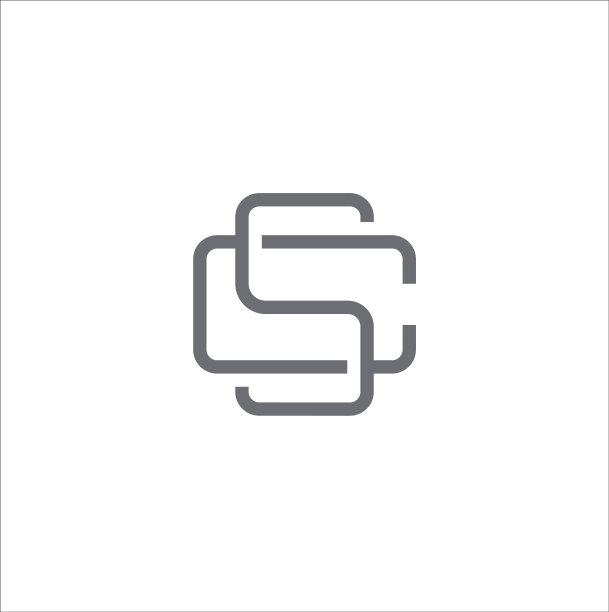 CS和SC创意首字母标志图片下载