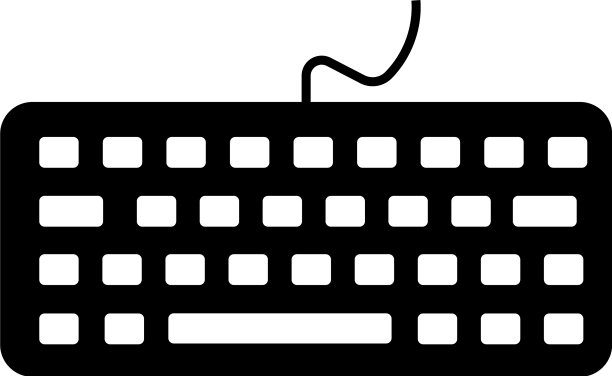 电脑键盘键盘配件打字图片下载