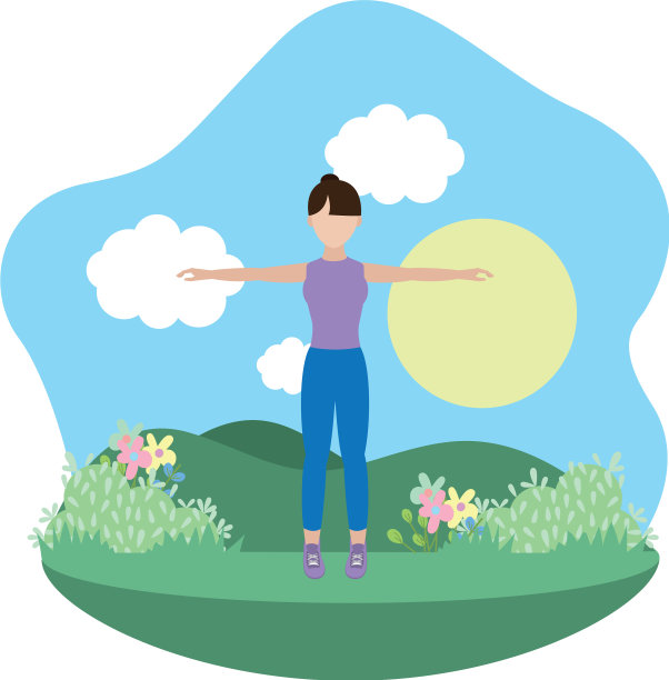 健身女性图片下载