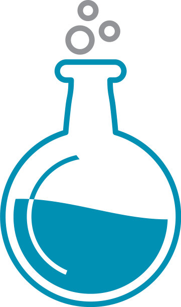 医疗治疗图标灰色和蓝色的白色图片下载