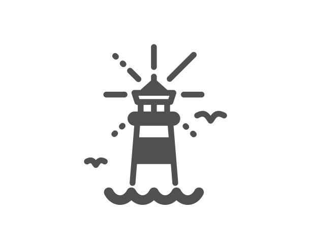灯塔标志灯塔塔标志探照灯图片下载