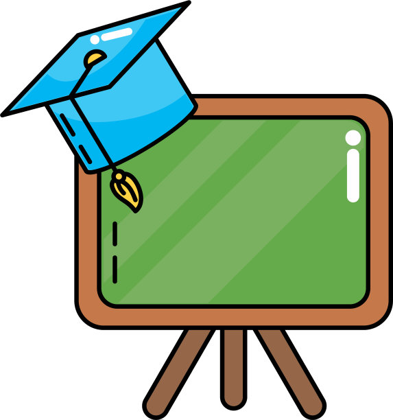 学校学习元素卡通图片下载