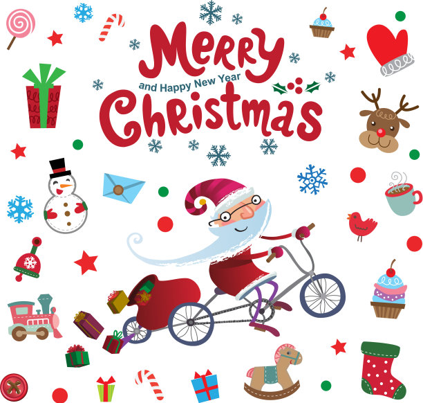 圣诞节涂鸦图标图片下载