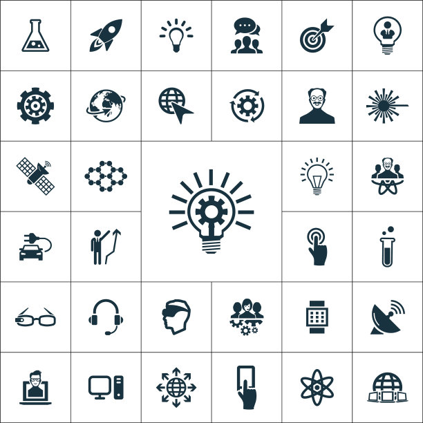 创新图标通用设置为web和UI图片下载