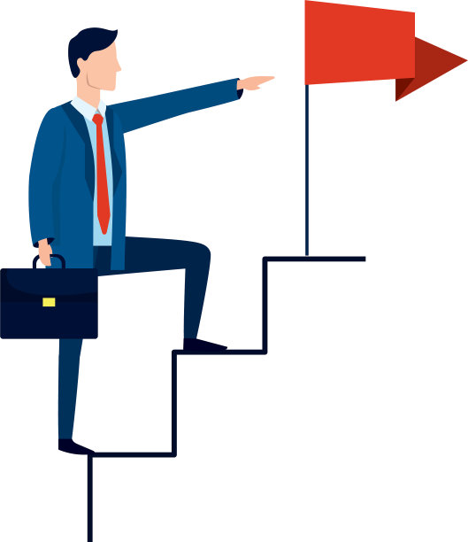 成功商人卡通形象图片下载