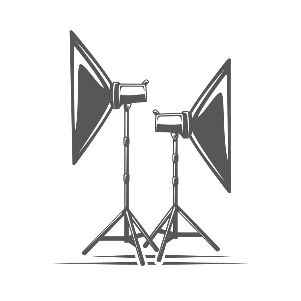 照片工作室元素孤立的白色背景图片下载