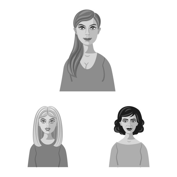 人脸和人物图标图片下载