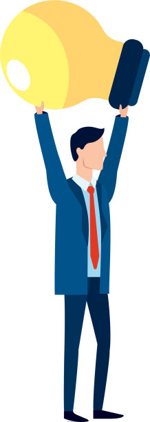 成功商人卡通形象图片下载