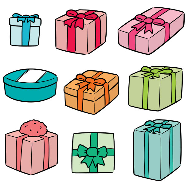 礼品盒套装图片下载