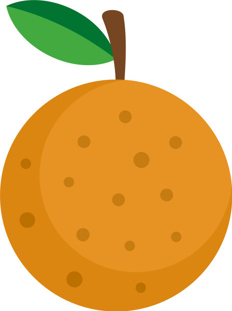 整块龙眼图标扁平风格图片下载