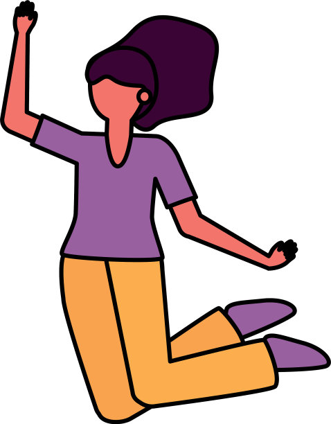 孤立的化身女性设计图片下载