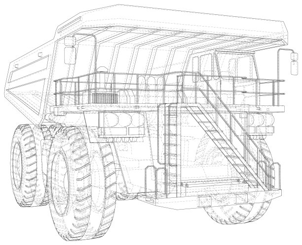 自卸车大运输车，层层可见图片下载
