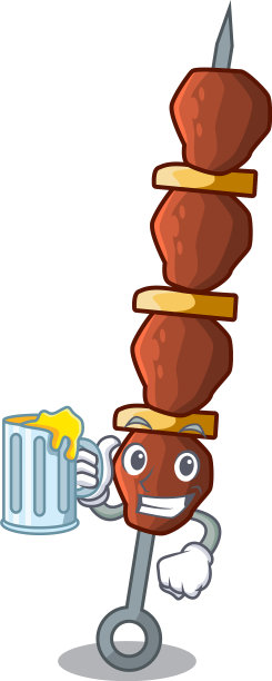 用汁鸡肉串烤肉用图片下载