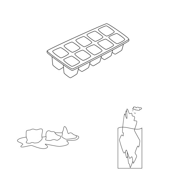 设计干净和湿标志集干净图片下载