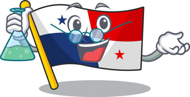 教授旗巴拿马字形与图片下载